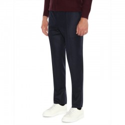 PANTALON EN LAINE UNIE...