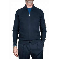 GILET ZIPPE EN MAILLE DE...