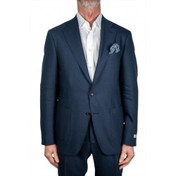 COSTUME UNI BLEU EN LIN ET...