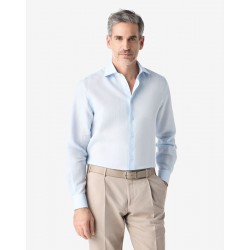 CHEMISE UNIE EN LIN